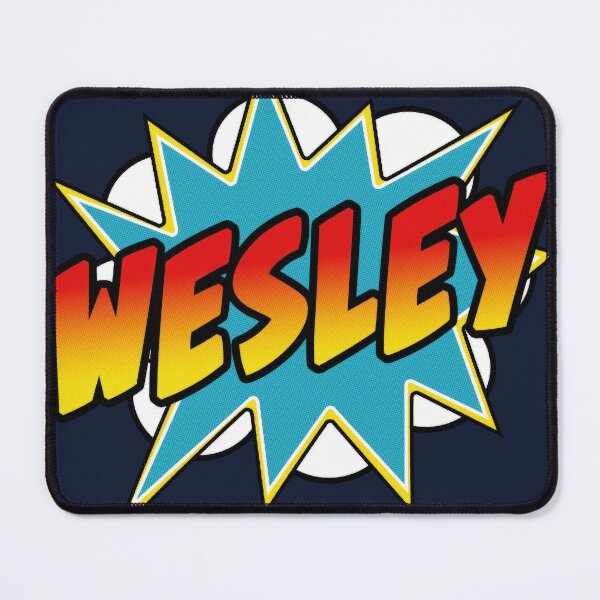 Item preview, Boys Wesley Name Comic Book Superhero designed and sold by Rixta82.
