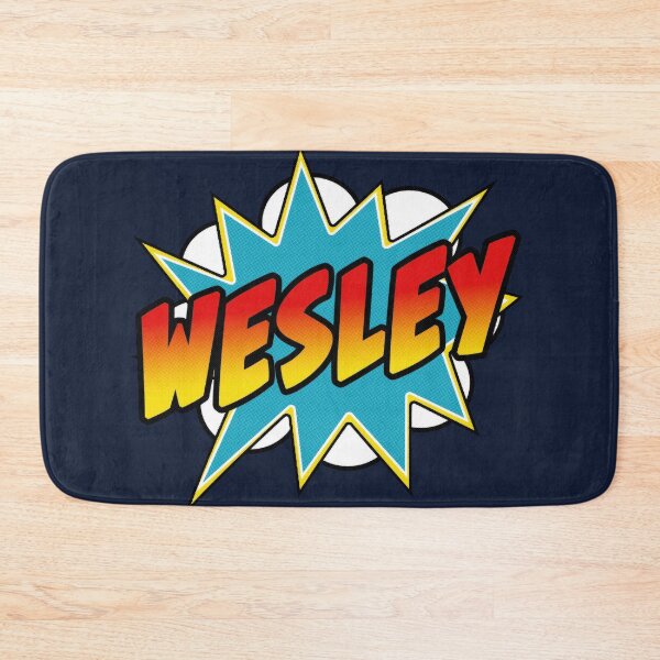 Item preview, Boys Wesley Name Comic Book Superhero designed and sold by Rixta82.