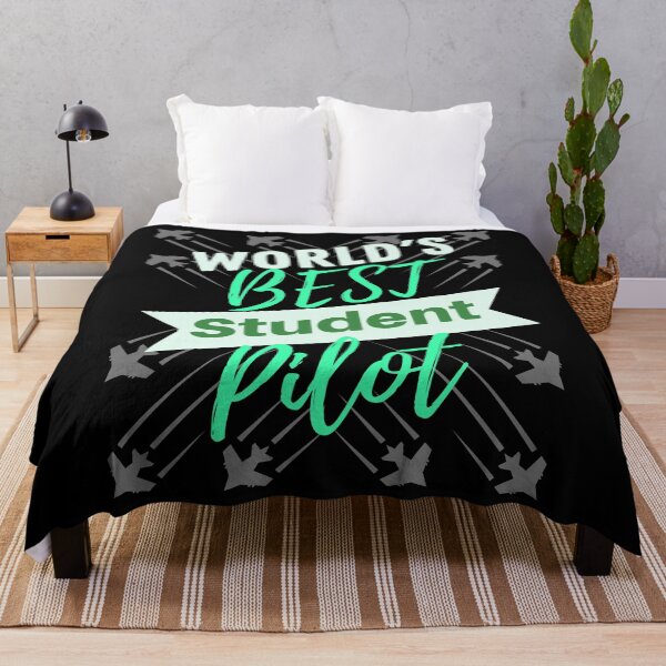 Item preview, World's Best Student Pilot designed and sold by SpicyAviator.