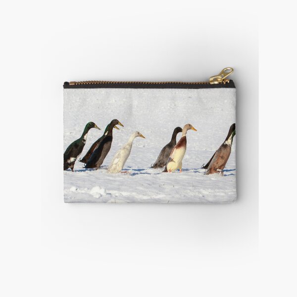 Item preview, Patos en la nieve designed and sold by anatida.