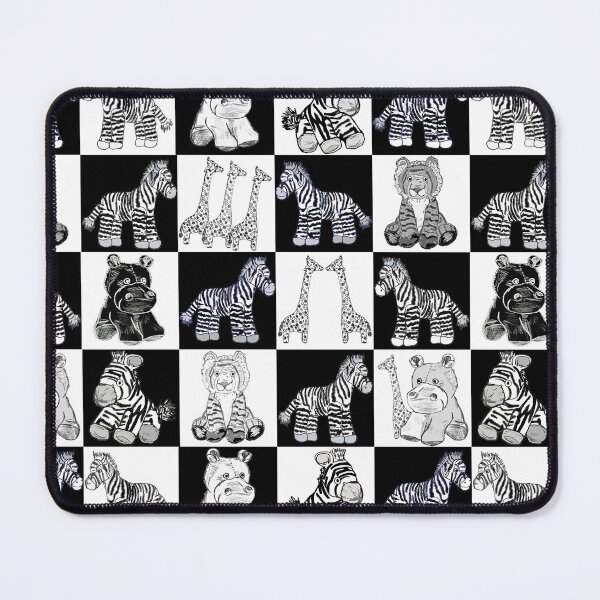 Item preview, Cheerful Black and White Checks Small designed and sold by Karen Del Pellegrino.