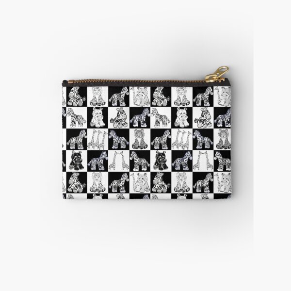 Item preview, Cheerful Black and White Checks Small designed and sold by Karen Del Pellegrino.