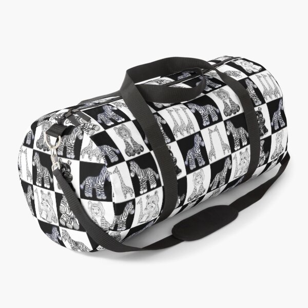 Item preview, Cheerful Black and White Checks Small designed and sold by Karen Del Pellegrino.