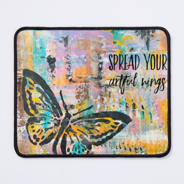 Item preview, Spread Your Artful Wings, Inspired Design, Positive Reinforcement Message designed and sold by KirwanArt.