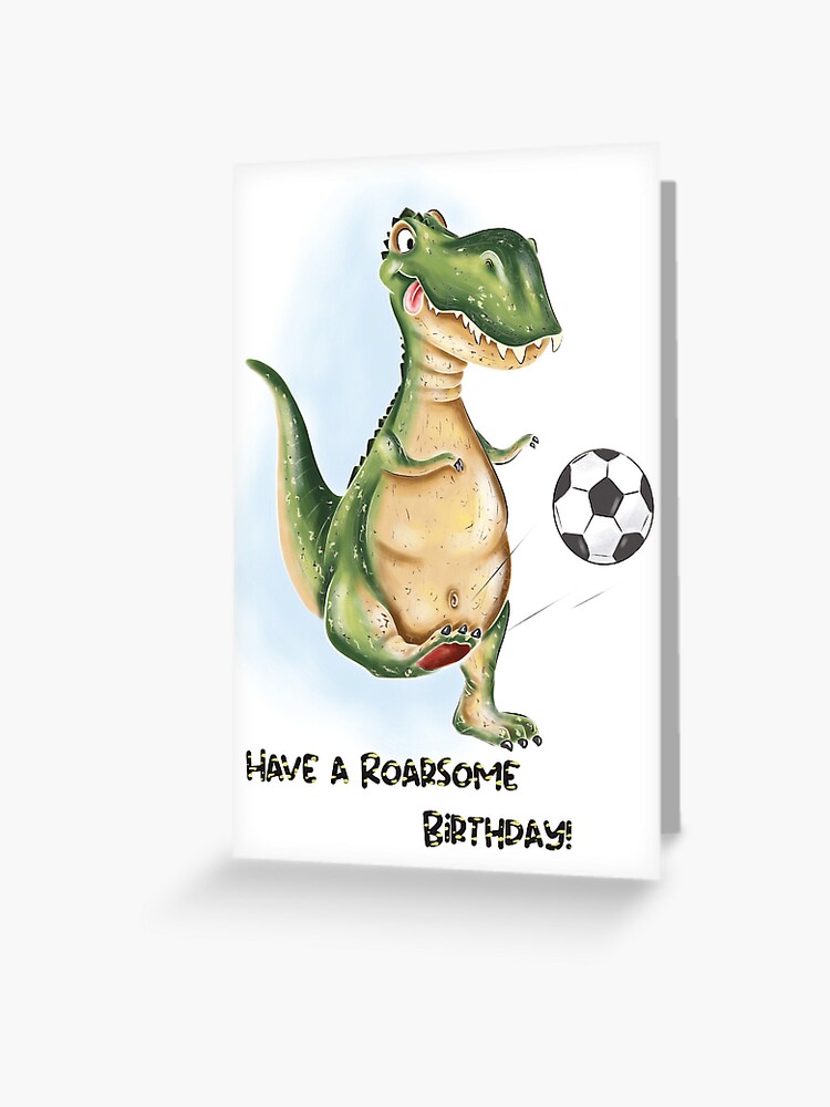 Roarsome Birthday Card