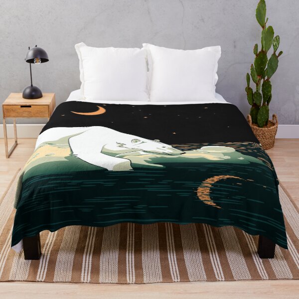 Item preview, Polar Bear and the Moon #giftoriginal designed and sold by lents.