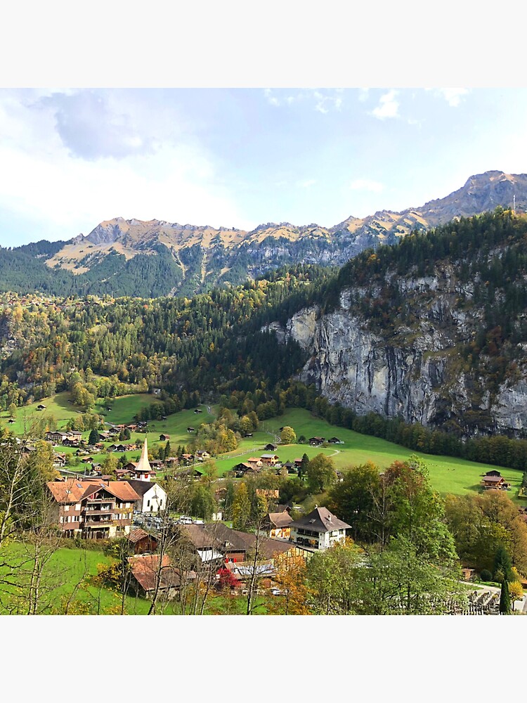 "Lauterbrunnen, Switzerland" Sticker for Sale by ShannonJart Redbubble