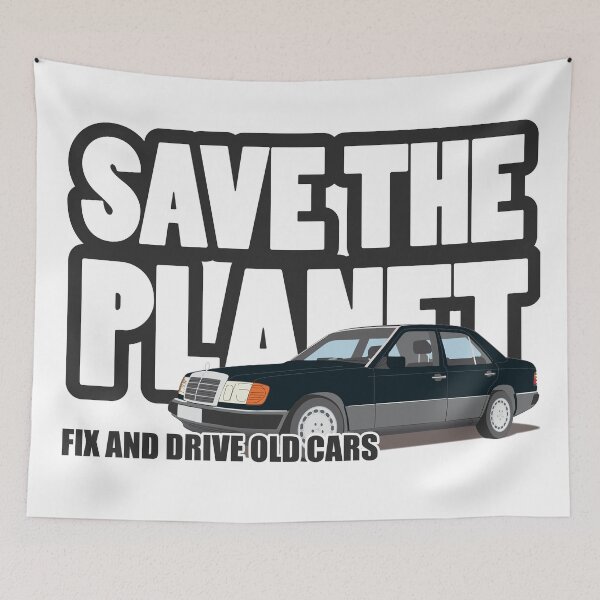 Item preview, Save the planet with old cars designed and sold by Artiversal.