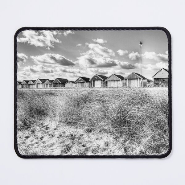 Item preview, Chapel St Leonards Beach Huts, Black And White designed and sold by Paul Thompson Photography.