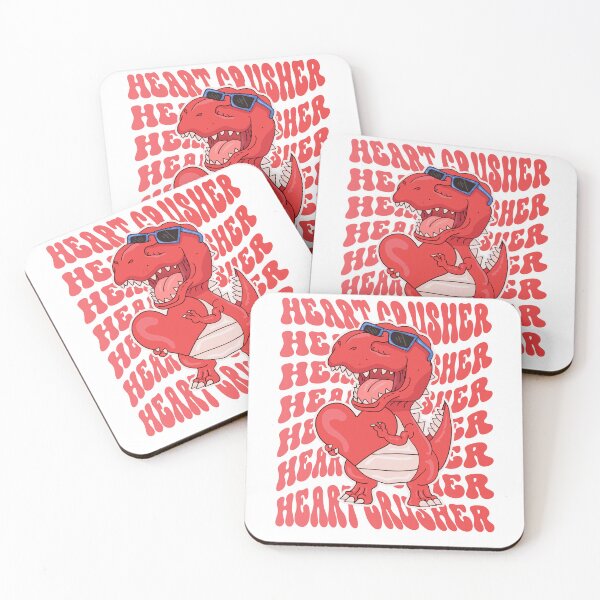 Item preview, Heart Crusher T-rex designed and sold by Vendetta-art.