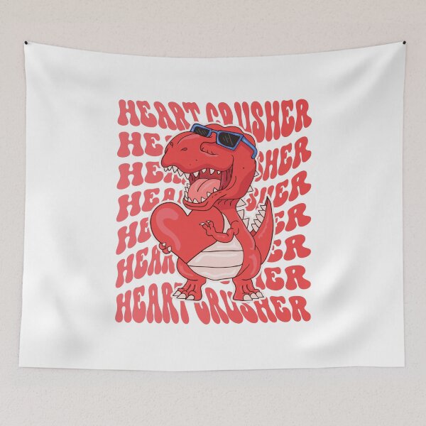 Item preview, Heart Crusher T-rex designed and sold by Vendetta-art.