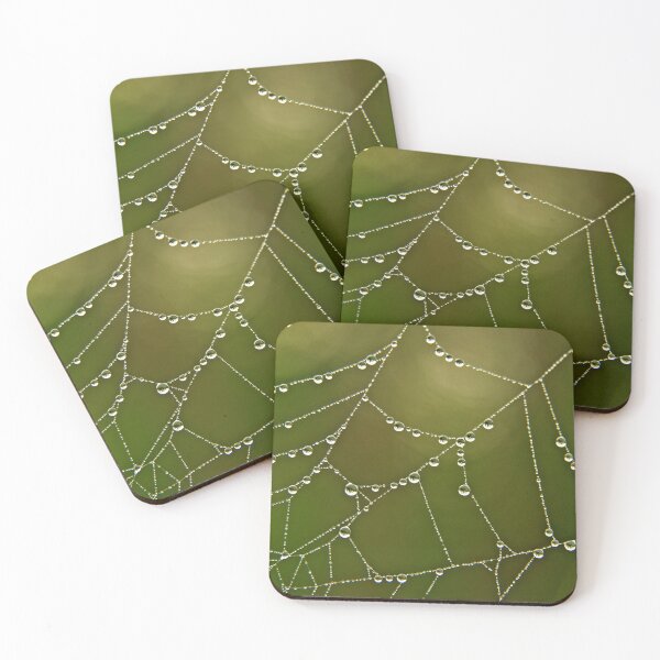 Item preview,  Dew drops on web designed and sold by Alanafinephoto.