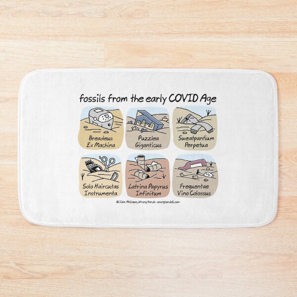 Item preview, fossils from the early COVID Age designed and sold by WrongHands.