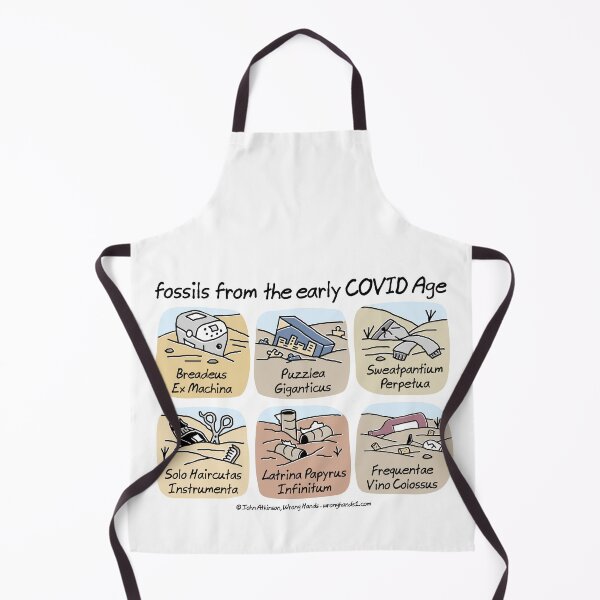 Item preview, fossils from the early COVID Age designed and sold by WrongHands.