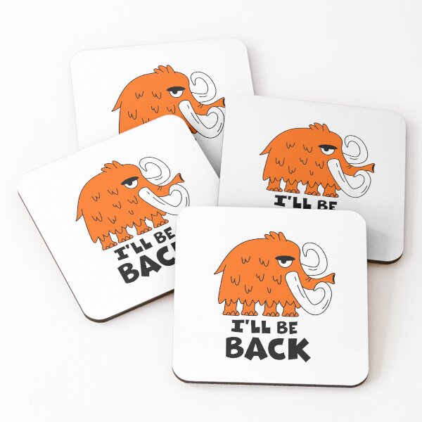 Item preview, Mammoth - I'll be back designed and sold by mesozoic shop.