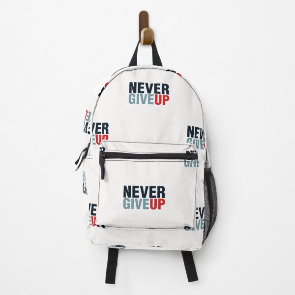 Item preview, Simple Three Word Quotes: Never Give UP Typography designed and sold by Viability Creative.