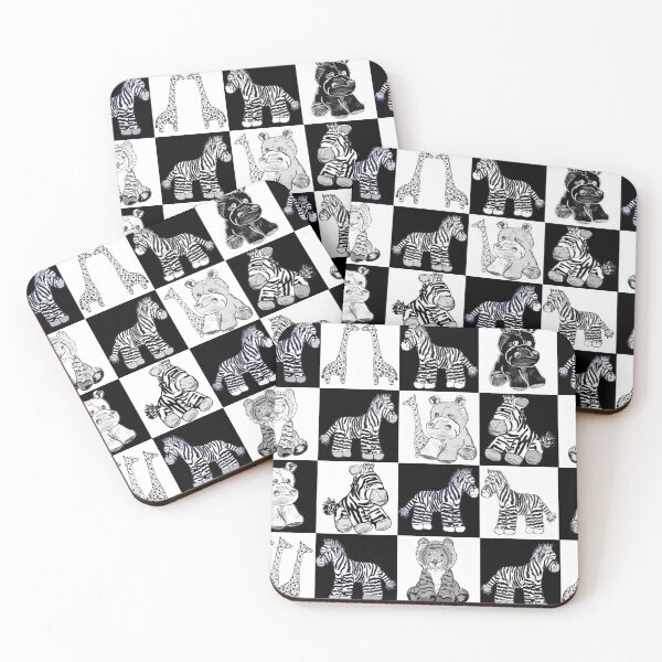 Item preview, Cheerful Black and White Checks Large designed and sold by Karen Del Pellegrino.
