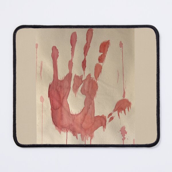 Item preview, Cool painted bloody handprint designed and sold by OneUpArtDesigns.