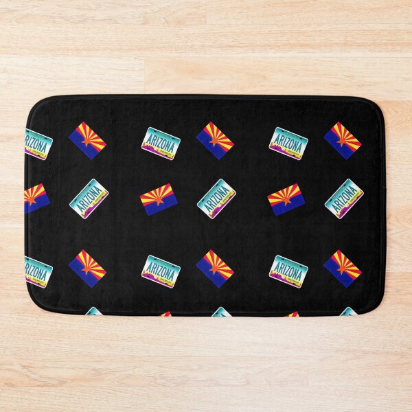Item preview, Welcome to Arizona Flag and License Plate Pattern  designed and sold by Dude  Stuff.