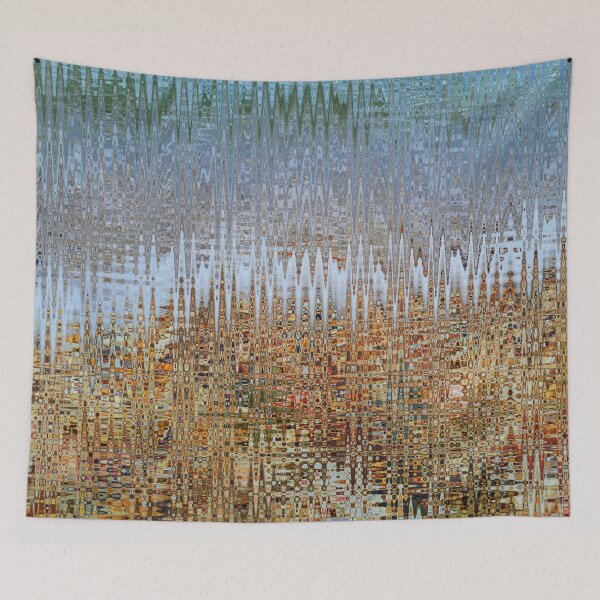 Item preview, Abstract Ocean Edge Art Small Wave Sea Foam and Shelly Beach Seaside Décor 3 of 4 designed and sold by Beachy.