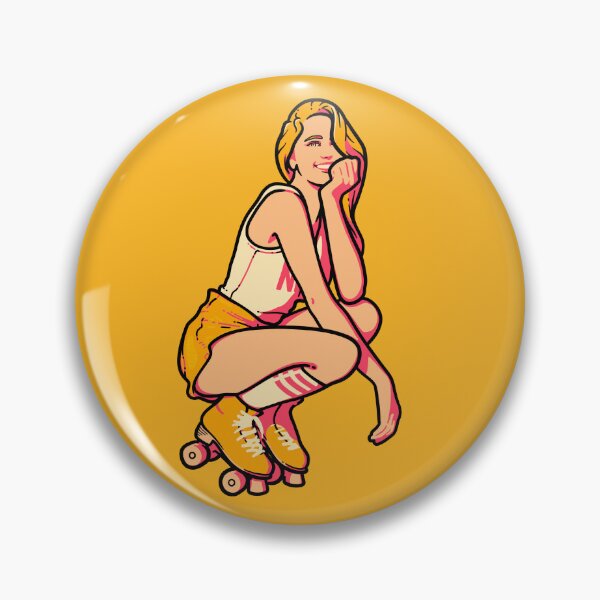 Item preview, Retro Roller girl designed and sold by Harry Draws Straws.