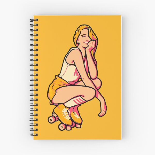 Item preview, Retro Roller girl designed and sold by Harry Draws Straws.