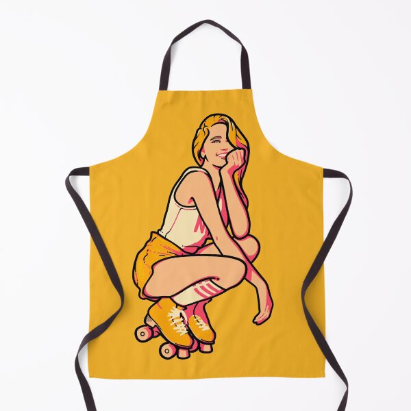 Item preview, Retro Roller girl designed and sold by Harry Draws Straws.