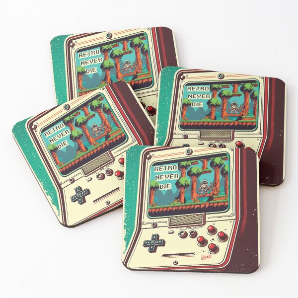 Item preview, Retro Never Die, Classic, Retro, gamer designed and sold by AreteSticker.