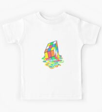Würfel der Neugier Kinder T-Shirt