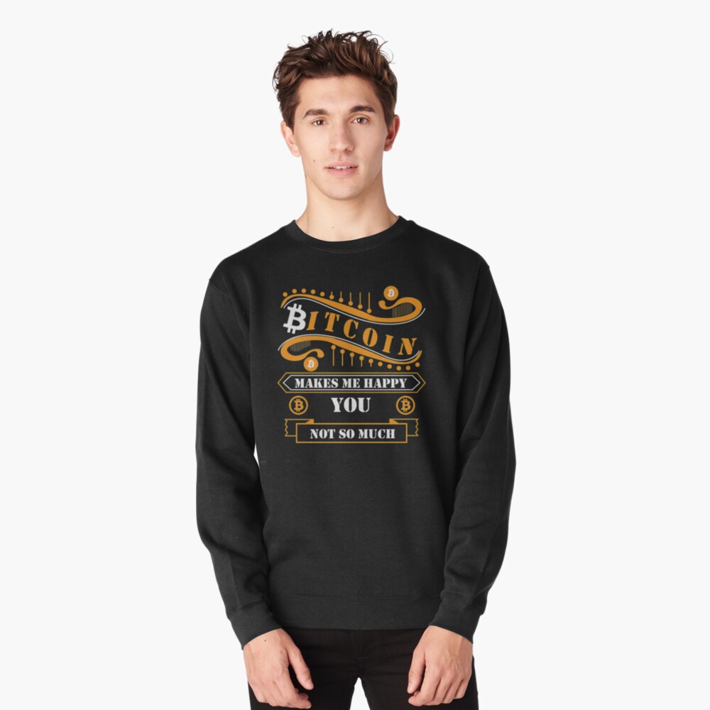 Bitcoin Makes Me Happy Short-Sleeve T-Shirt