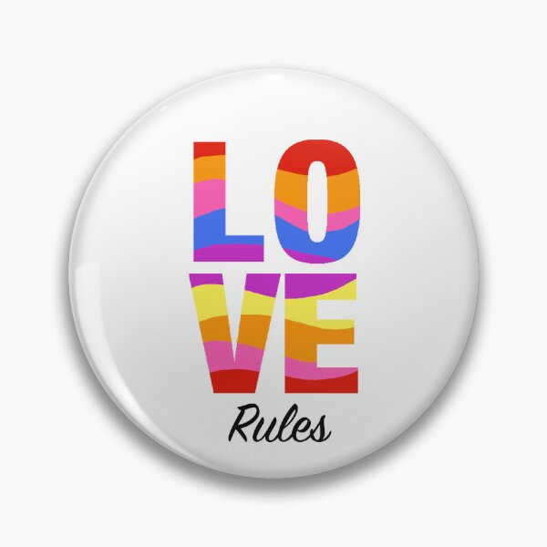 Item preview, Love rules designed and sold by Cheekyleopard.