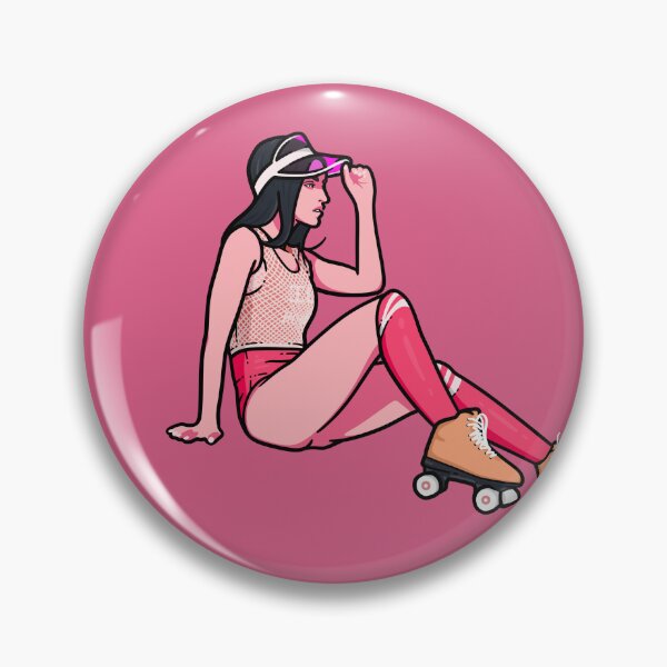 Item preview, Pink Roller girl designed and sold by Harry Draws Straws.
