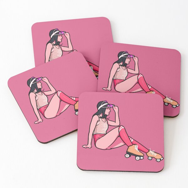 Item preview, Pink Roller girl designed and sold by Harry Draws Straws.
