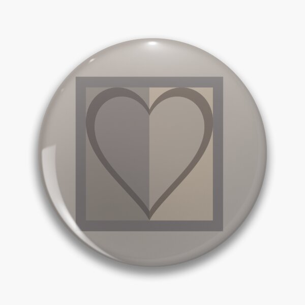 Item preview, Brown Beige Geometric Heart Aesthetic designed and sold by Gwebbel.