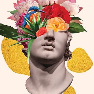 Artwork thumbnail, Flower Head by SomeGoodPaperCo