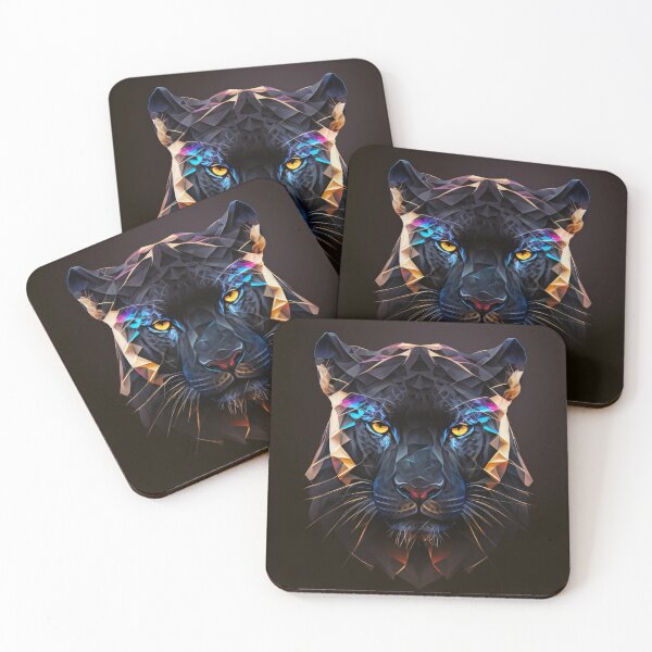 Item preview, Geometric Black Panther designed and sold by AxeWave.