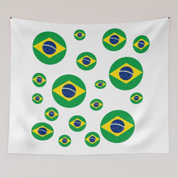 Item preview, Brazil flag designed and sold by Julie Bell.