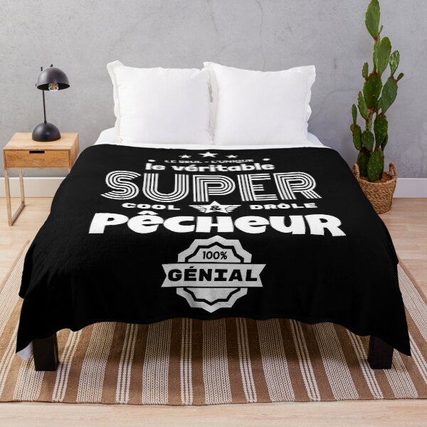 Item preview, super fisherman 100% awesome humor designed and sold by la-petite-folie.