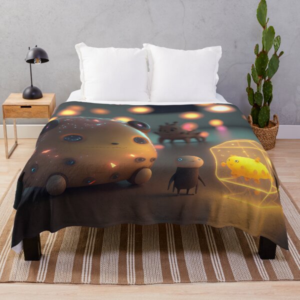 Item preview, cute robotic panda designed and sold by Nosinfantasia.