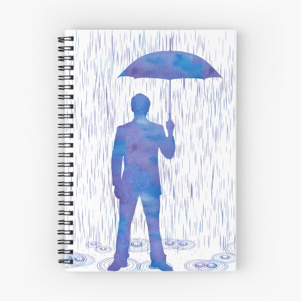 Item preview, Man With Umbrella, Print. designed and sold by Senior-Kuzmin.