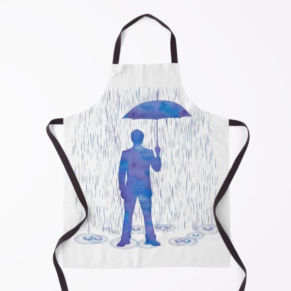 Item preview, Man With Umbrella, Print. designed and sold by Senior-Kuzmin.