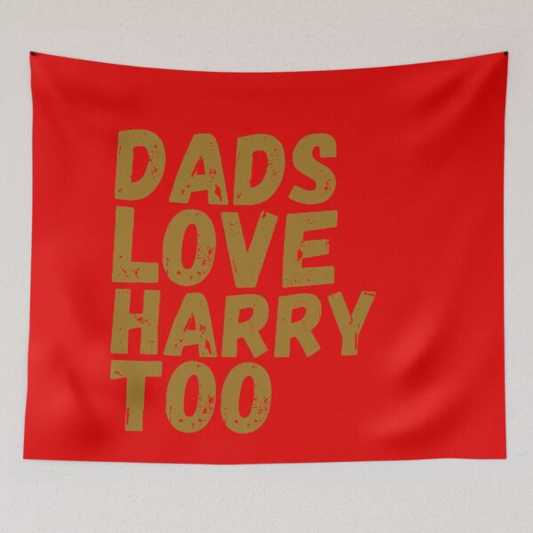 Item preview, DADS LOVE HARRY TOO RED COLOR designed and sold by mystylecorner.