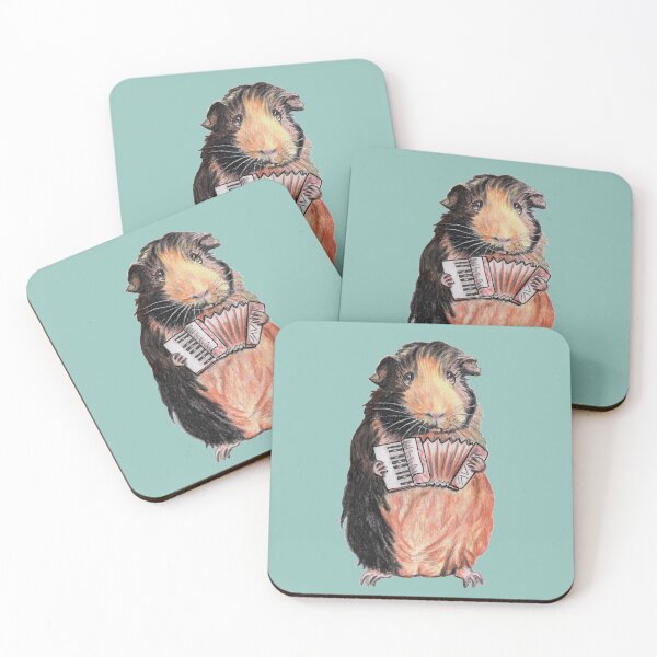 Item preview, Guinea pig accordion player designed and sold by Katerina Makarova.