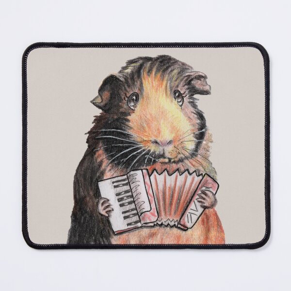 Item preview, Guinea pig accordion player designed and sold by Katerina Makarova.