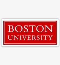 Boston University Sticker