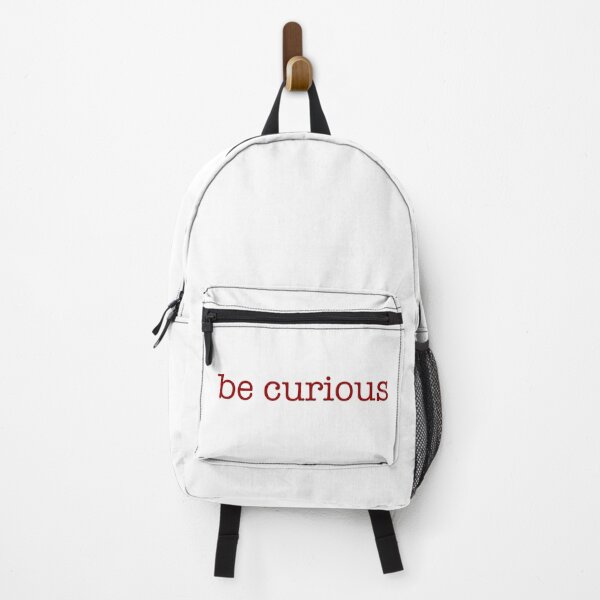 Item preview, be curious designed and sold by CamoQuotes.