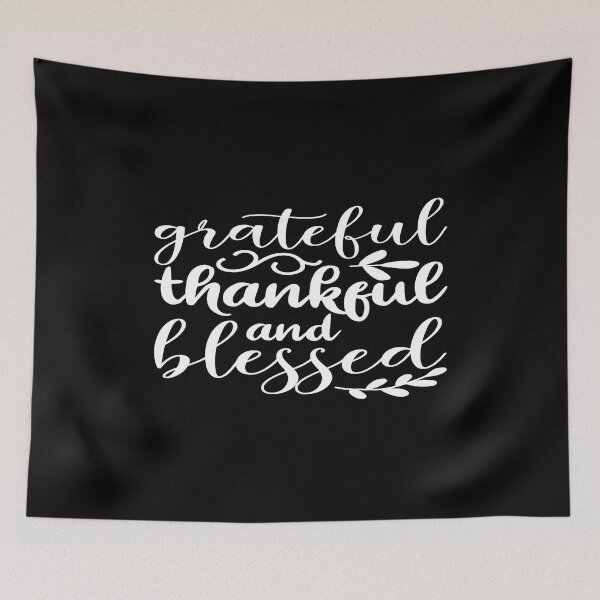 Item preview, Grateful thankful and blessed designed and sold by phassystore.