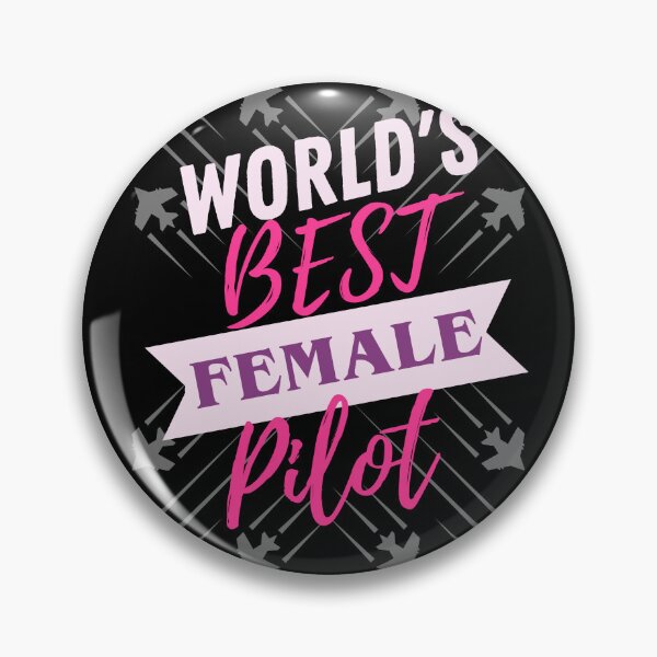 Item preview, World's Best Female Pilot designed and sold by SpicyAviator.