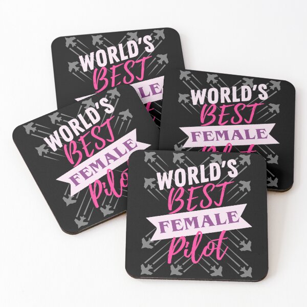 Item preview, World's Best Female Pilot designed and sold by SpicyAviator.