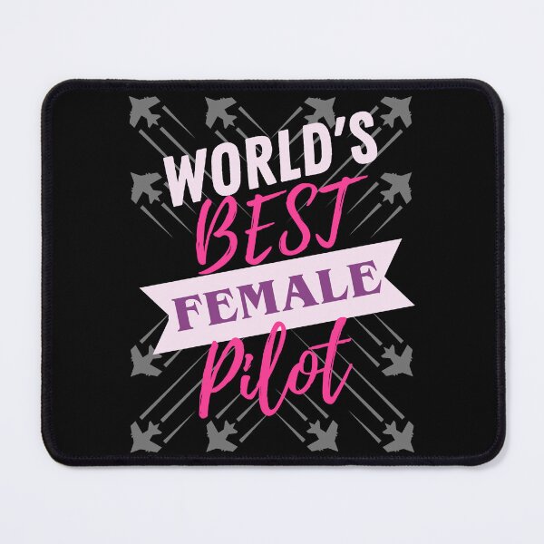 Item preview, World's Best Female Pilot designed and sold by SpicyAviator.